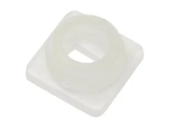 New Gardinia Feststeller für Vorhangschiene/Profil VSA1 (VS57) Weiß 4-er Pack