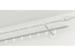 New Gardinia Gardinenringe Chicago für Ø 20 mm 10-er Pack Weiß