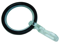 Gardinia Gardinenringe Chicago für Ø 20 mm 10-er Pack