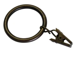 Gardinia Gardinenringe Europa für Ø 19 mm Bronze 10-er Pack