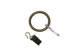 Gardinia Gardinenringe Europa für Ø 19 mm -Antik 10-er Pack