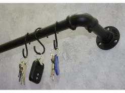 Sale Gardinia Gardinenstange Industrial Home Ø 25 mm 160 cm Schwarz