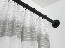 Sale Gardinia Gardinenstange Industrial Home Ø 25 mm 160 cm Schwarz