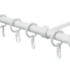 Discount Gardinia Gardinenstangen-Set 1-Lauf Ø 16/13 mm Weiß