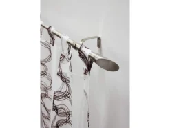 Hot Gardinia Gardinenstangen-Set Ellipse Ø 16/19 mm Edelstahl-Optik 190 cm - 340 cm