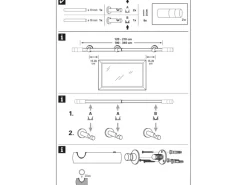 Best Gardinia Gardinenstangen-Set Kreta Zylinder Ø 16/19 mm 190 cm - 340 cm Schwarz