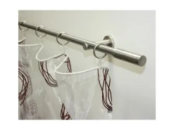 Sale Gardinia Gardinenstangen-Set Sigma Ø 16 mm Edelstahloptik 160 cm