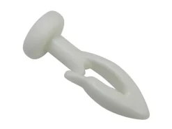 Gardinia Gleiter mit Stechhaken Weiß 30-er Pack