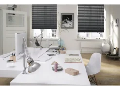 Clearance Gardinia Jalousie Aluminium 140 cm x 175 cm Schwarz