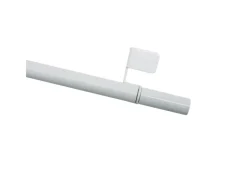 Sale Gardinia Klemmstange Press&Go Zylinder Ø 8/10 mm 50 cm - 80 cm Weiß