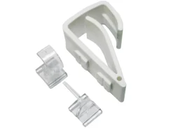Gardinia Klemmträger EasyClick Weiß 2-er Pack