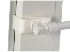 Gardinia Klemmträger EasyClick Weiß 2-er Pack