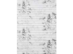 Gardinia Plissee Bella Blätter 60 cm x 130 cm Weiß