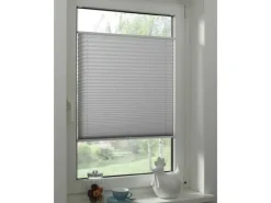 Discount Gardinia Plissee Concept Tageslicht 60 cm x 130 cm Grau