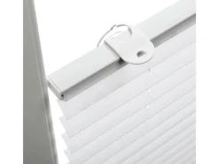 Gardinia Plissee Solo mit Saugnäpfen 50 cm x 130 cm Weiß