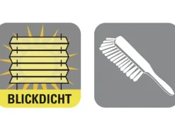 Hot Gardinia Plissee Solo mit Saugnäpfen 40 cm x 130 cm Weiß