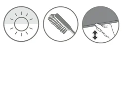 Discount Gardinia Rollo Comfort Move 75 cm x 150 cm Grün