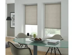 Gardinia Rollo EasyFix Natur 120 cm x 150 cm Grau-Melange