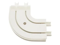 Gardinia Rundbogen 2-läufig GE2 für Verlängerung Weiß 13,5 cm x 13,5 cm