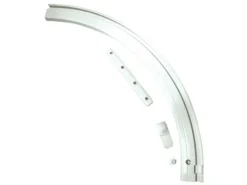 Gardinia Rundbogen rechts für Vorhangschiene 1-läufig Weiß