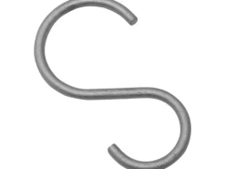 Gardinia S - Haken Industrial Home Ø 25 mm Silber 10 Stück