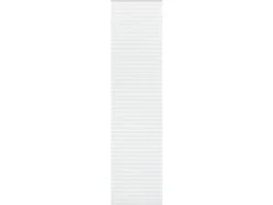 Gardinia Schiebevorhang Flame Weiß 60 cm x 300 cm