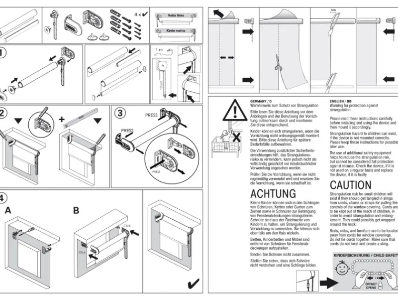 Discount Gardinia Seitenzug-Rollo Uni Trend 102 cm x 180 cm Champagner