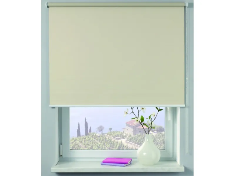 Discount Gardinia Seitenzug-Rollo Uni Trend 102 cm x 180 cm Champagner