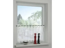 Gardinia Spannvitrage Ø 7/9 mm Schwarz-Matt 60 cm - 90 cm