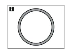 Gardinia Stangenverbinder New York Ø 12 mm Weiß