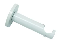 Outlet Gardinia Träger Chicago für Ø 20 mm offen Weiß 8 cm