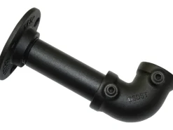 Outlet Gardinia Träger Industrial Home für Gardinenstange Ø 25 mm 10 cm Schwarz