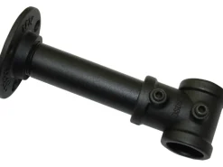 Outlet Gardinia Träger Industrial Home für Gardinenstange Ø 25 mm 10 cm Schwarz