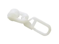 Online Gardinia T-Rollringe mit Faltenlegehaken Weiß 20-er Pack