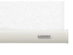 Hot Gardinia Verdunkelungsrollo Thermo Streifen 92 cm x 180 cm Weiß