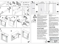 Hot Gardinia Verdunkelungsrollo Thermo Streifen 92 cm x 180 cm Weiß