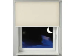 Discount Gardinia Verdunkelungsrollo Thermo Struktur 162 cm x 180 cm Natur