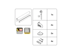 Discount Gardinia Verdunkelungsrollo Thermo Struktur 162 cm x 180 cm Natur