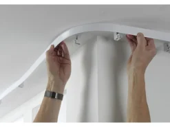 Outlet Gardinia Vorhangschiene Flexline Kunststoff 350 cm