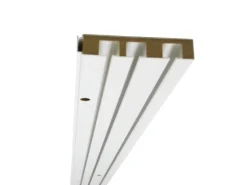 Outlet Gardinia Vorhangschiene 3-läufig GE3 Weiß 300 cm