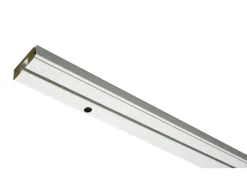 Best Gardinia Vorhangschiene 1-läufig GE1 Weiß 210 cm