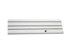 Gardinia Vorhangschiene 3-läufig GE3 Weiß 180 cm