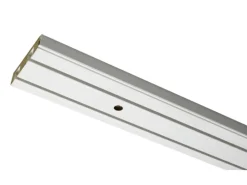 Gardinia Vorhangschiene 2-läufig GE2 Weiß 180 cm