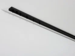 Gardinia Vorhangschienen-Set 1-Lauf Schwarz 210 cm