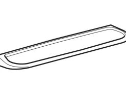 Clearance Geberit Wandablage 50 x 14 cm Renova Alpinweiß