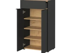 Clearance Germania Kommode Forano 4499 Graphit Eiche 56 cm x 98 cm x 34 cm Grafit Eiche