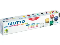 Best Giotto Malfertige Deckfarben 6 x 18 ml