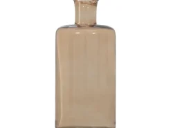 Clearance Glas Vase 22,25 cm x Ø 10,25 cm Braun