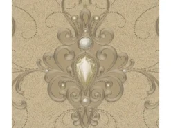 Hot Glööckler Vliestapete Imperial Florale Ornamente Gold