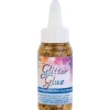 Best Glitterglue Flasche 60 ml Dosierverschluss Hellgold